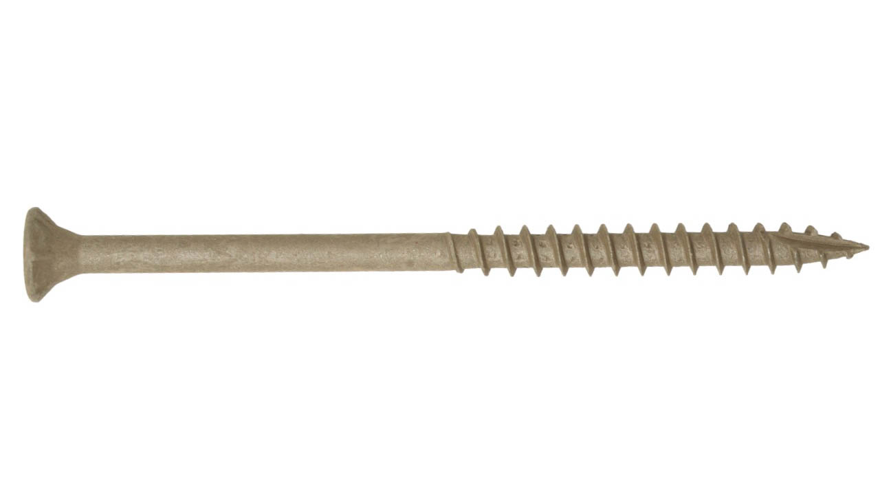 Träskruv Försänkt huvud TFT C4 6x80 mm
